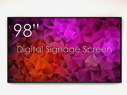 SWEDX 98 tum Digital Skylt / 4K in 4K ut